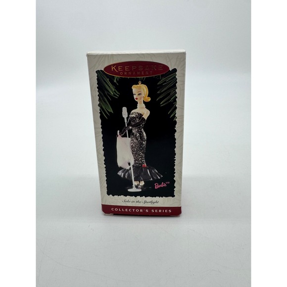 Hallmark Barbie Collector Series Solo in the Spotlight 1995 Keepsake Ornament - Picture 4 of 9